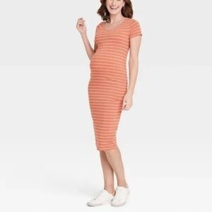 Isabel Maternity by Ingrid & Isabel Short Sleeve T-Shirt Maternity Dress